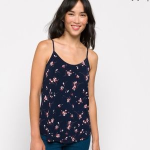 KAILEIGH Felda Lattice Back Detail Knit Tank